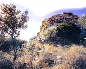 Nuraghe nel territorio di Senis